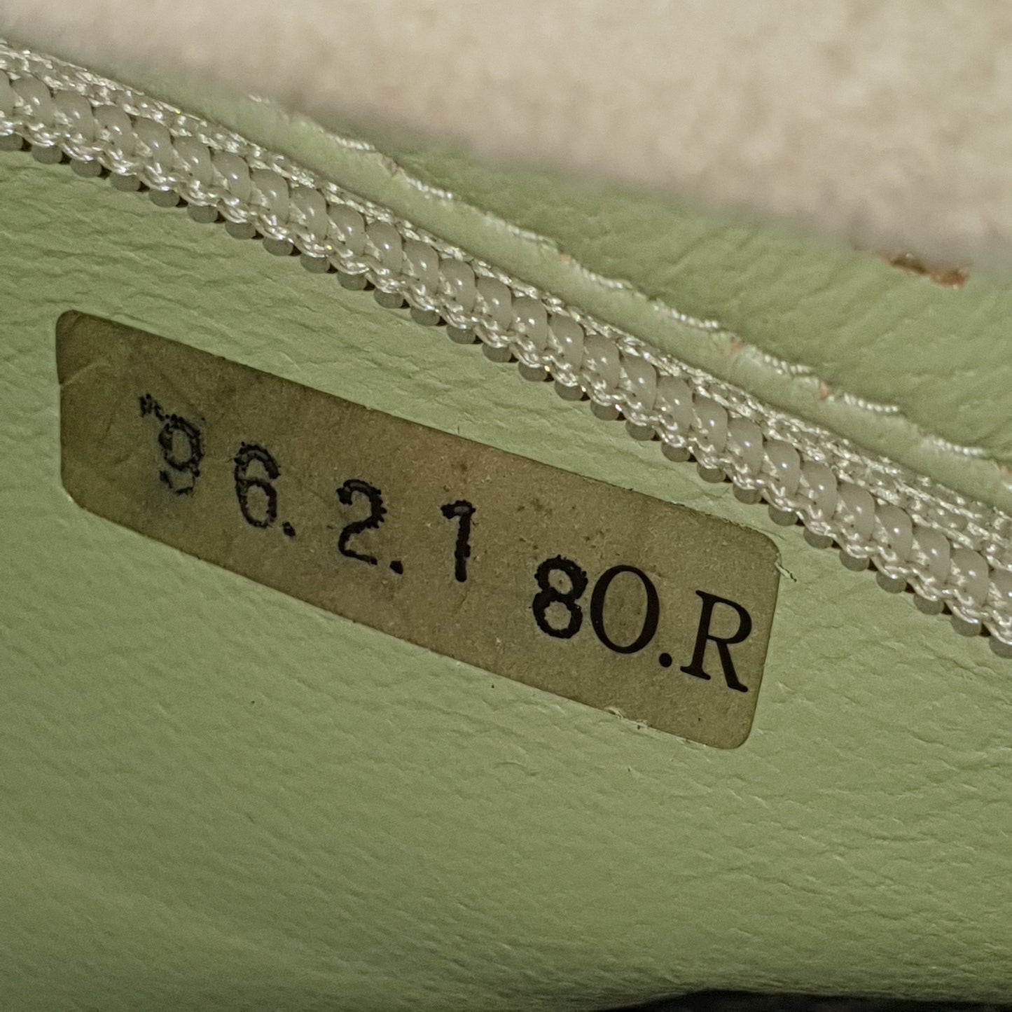 Chanel Suede Mini Mint Crossbody Bag
