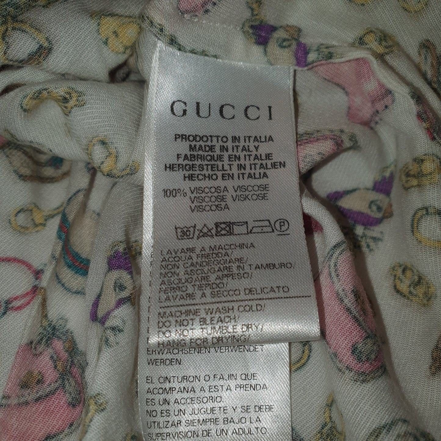 Gucci Viscose Mini Icon Top (L)