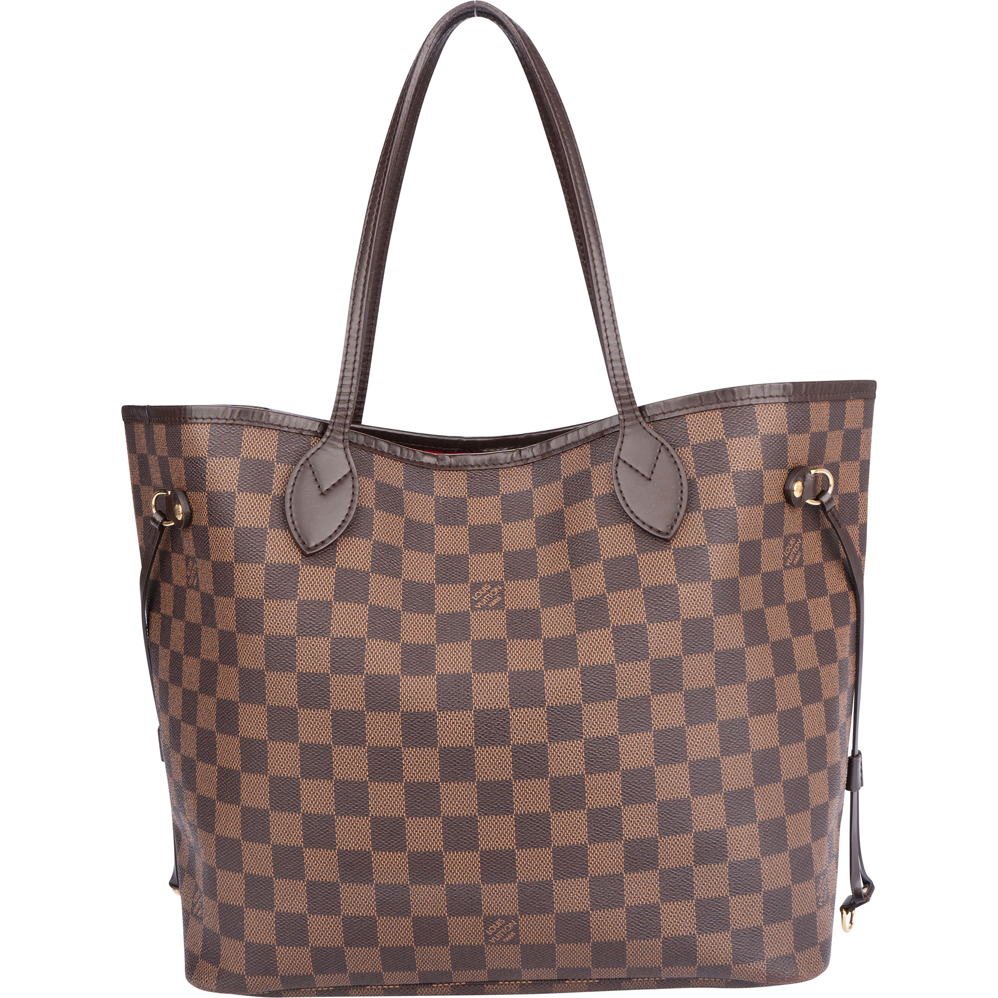 Louis Vuitton Damier Ebene Neverfull MM Shopper Bag vintageandkickz