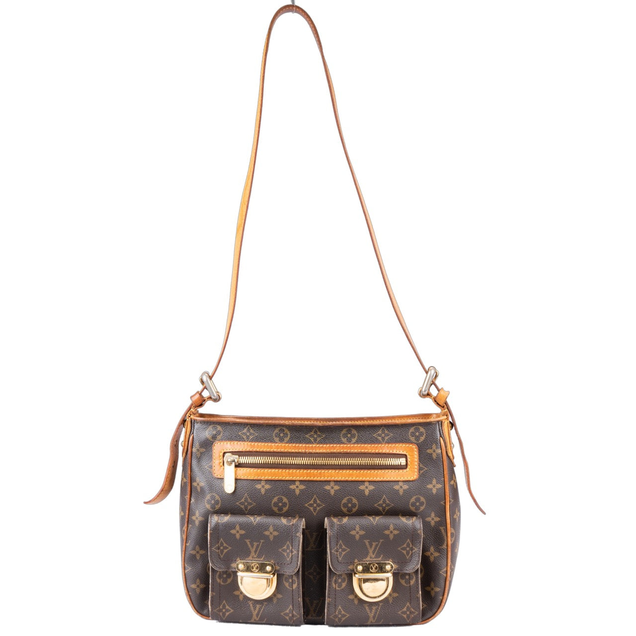 Louis Vuitton Canvas Monogram Hudson GM Crossbody Bag