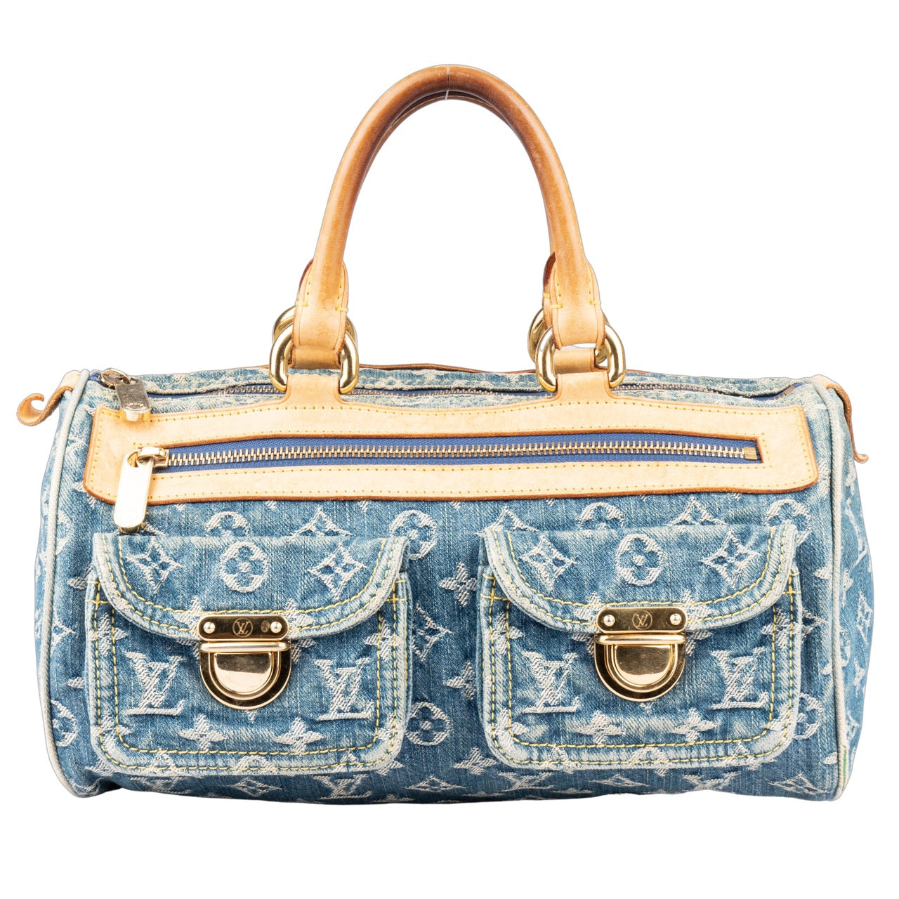 Louis Vuitton Denim Monogram Neo Speedy 30