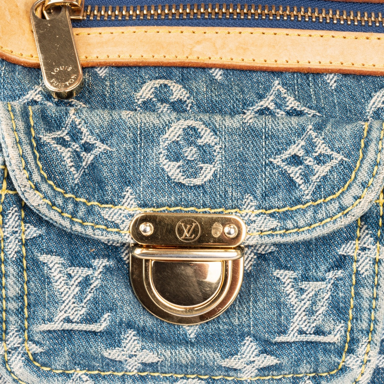 Louis Vuitton Denim Monogram Neo Speedy 30