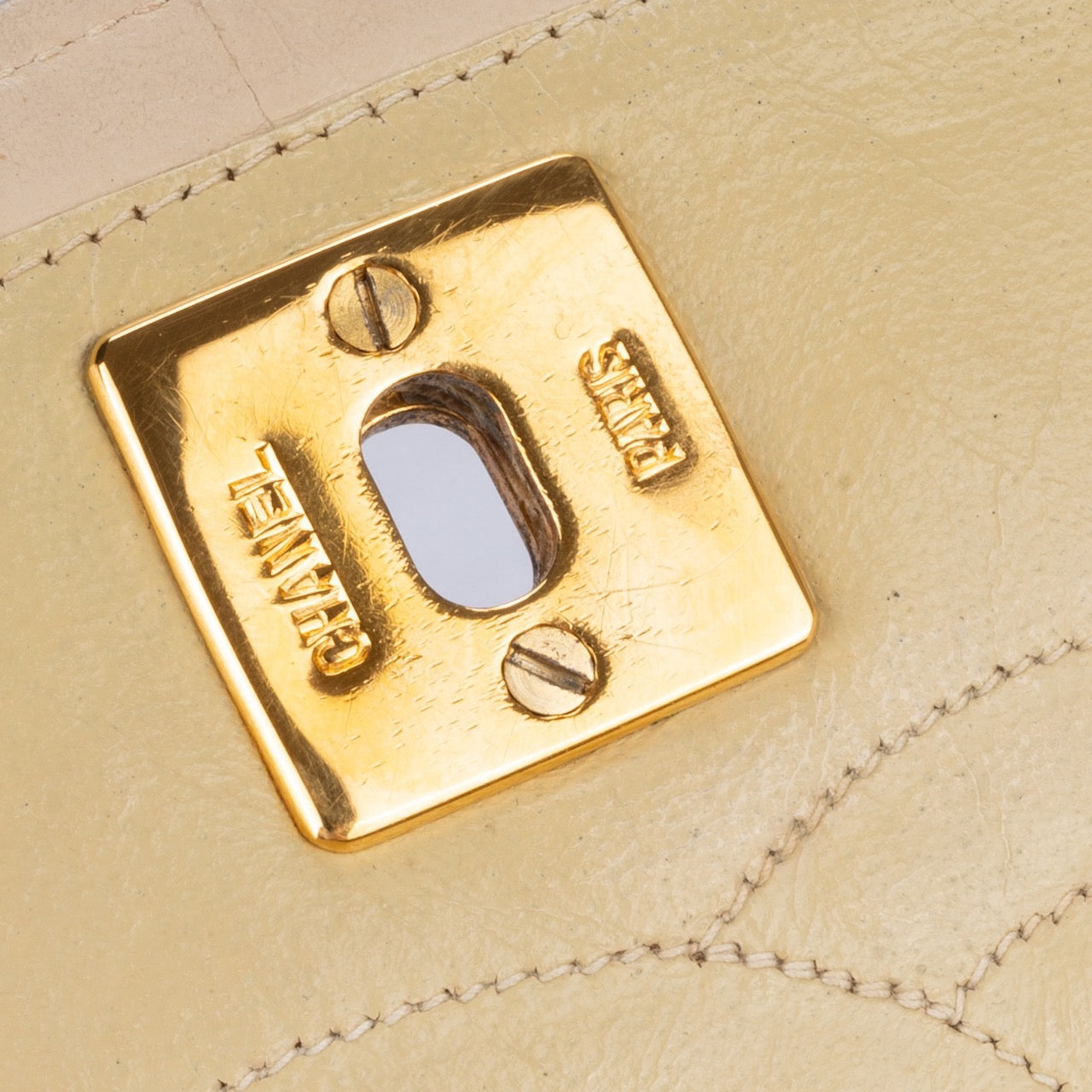 Chanel Quilted Lambskin 24K Gold Single Flap Bag