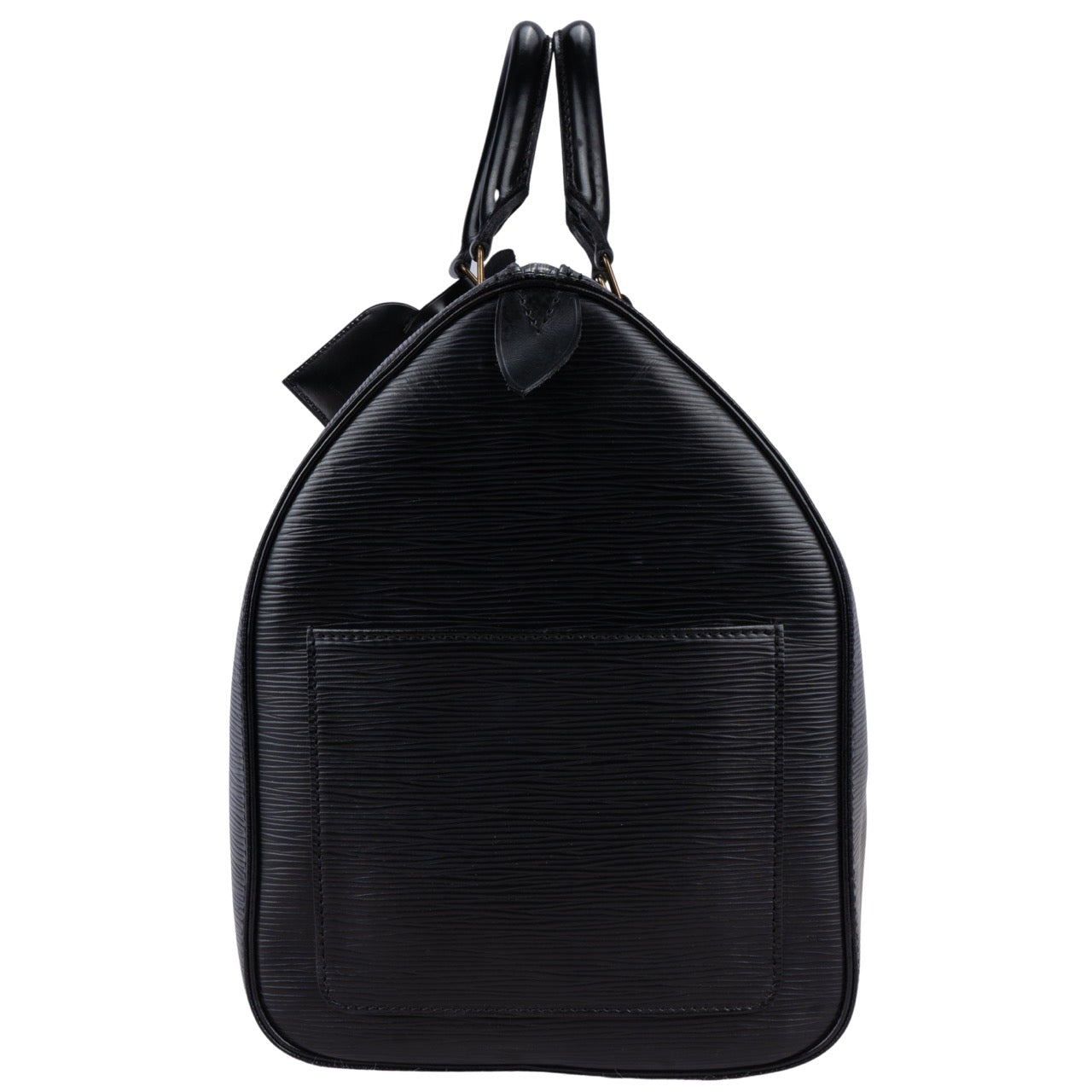 Louis Vuitton Noir Epi Leather Keepall 45