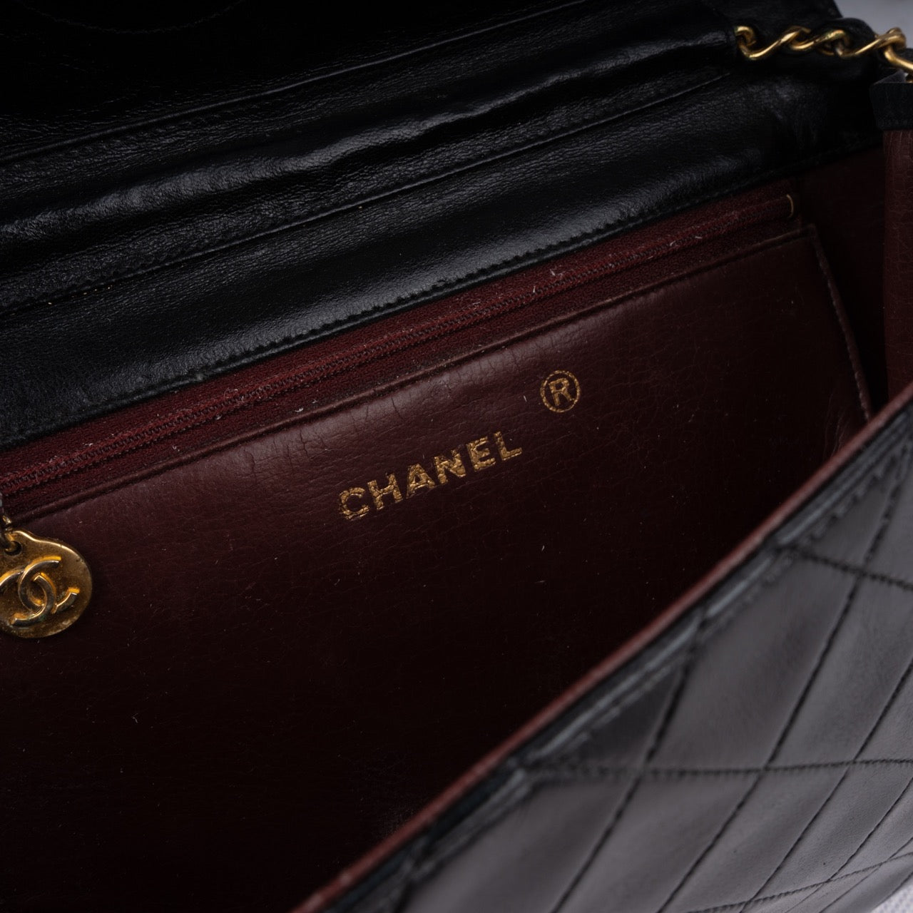 Chanel Quilted Lambskin 24K Gold Single Flap Bag