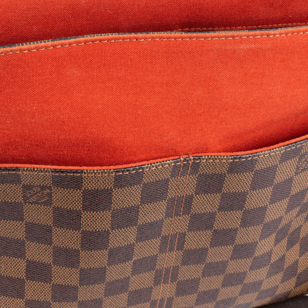 Louis Vuitton Damier Ebene Monogram Bastille Messenger Bag