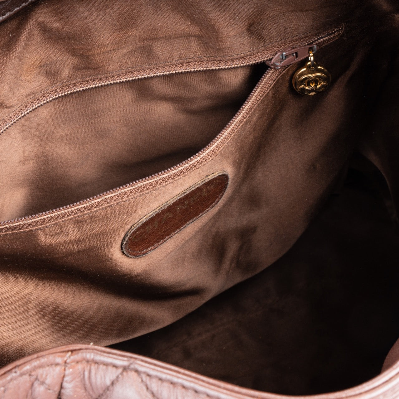 Chanel Quilted Lambskin 24K Gold Backpack