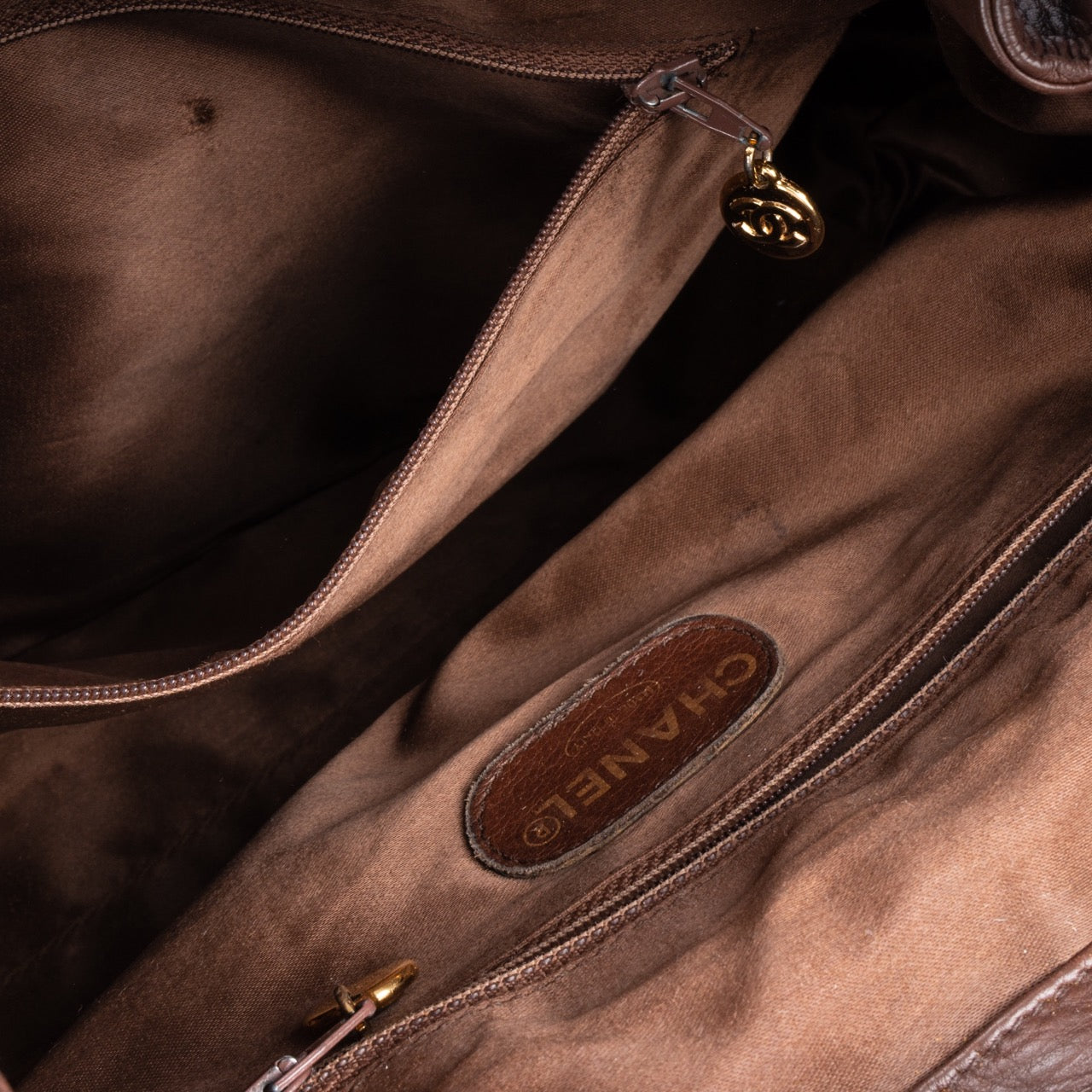 Chanel Quilted Lambskin 24K Gold Backpack