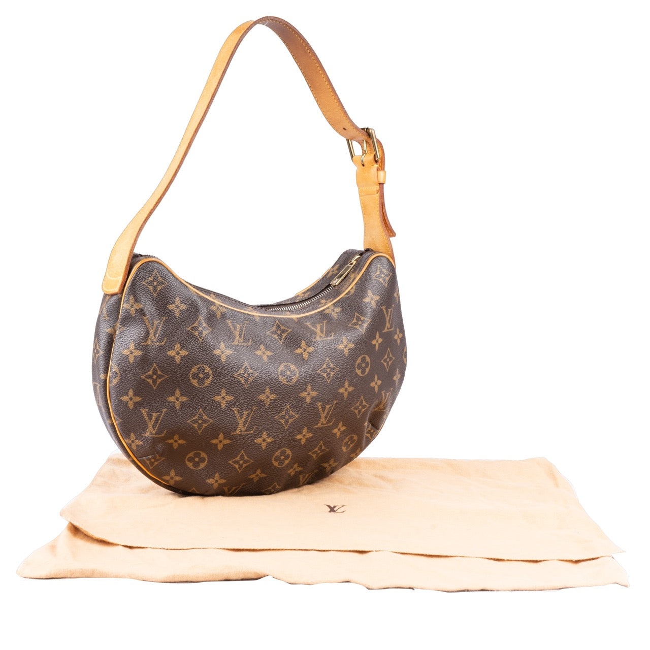 Louis Vuitton Canvas Monogram Croissant MM