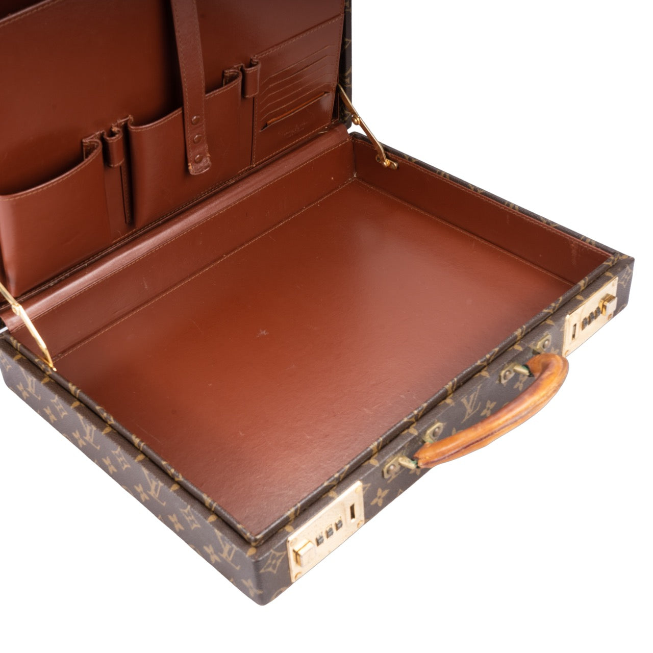 Louis Vuitton Canvas Monogram President Briefcase