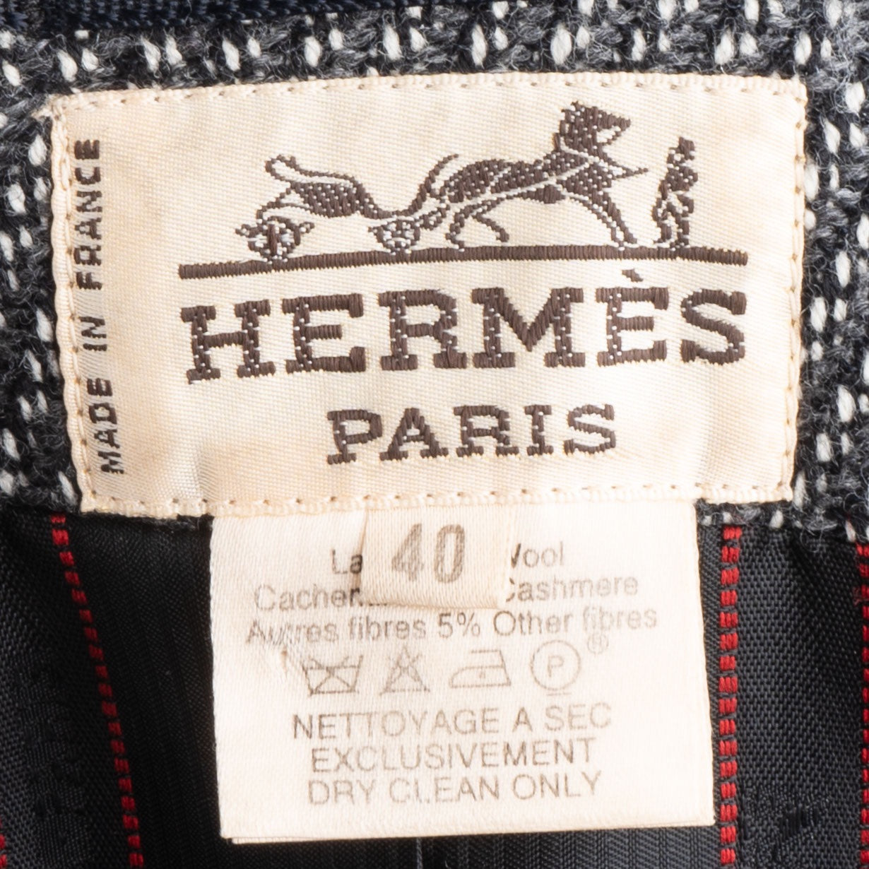 Hermes Cashmere Sakko (40)