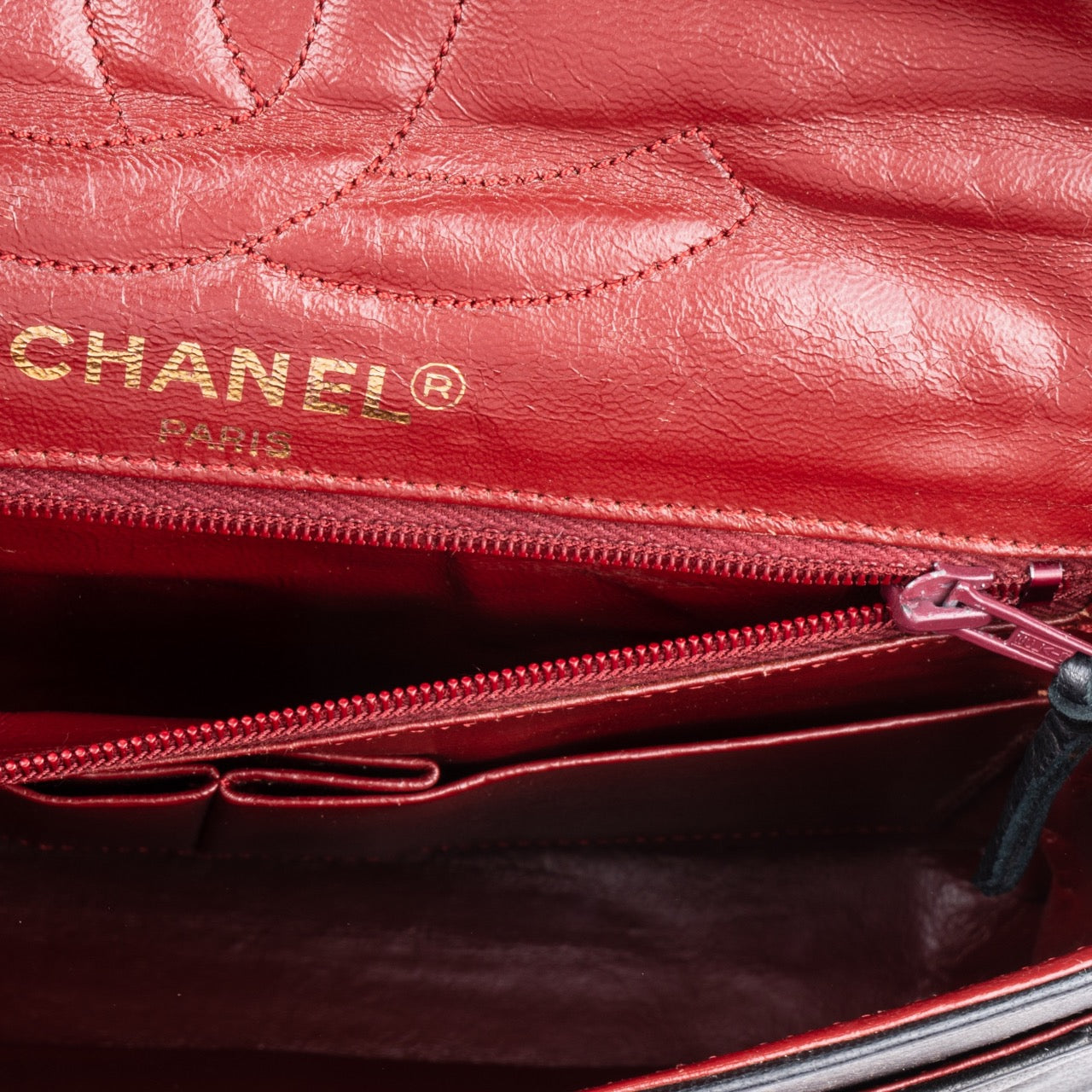 Chanel Quilted Lambskin 24K Bicolor Double Flap Small Crossbody Bag