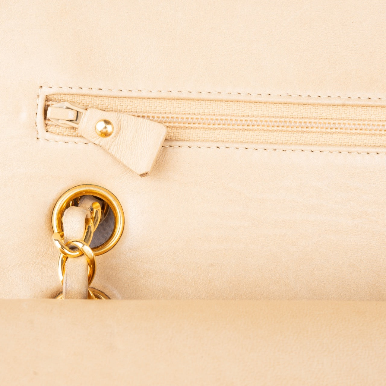 Chanel Quilted Lambskin 24K Gold Double Flap Bag Medium