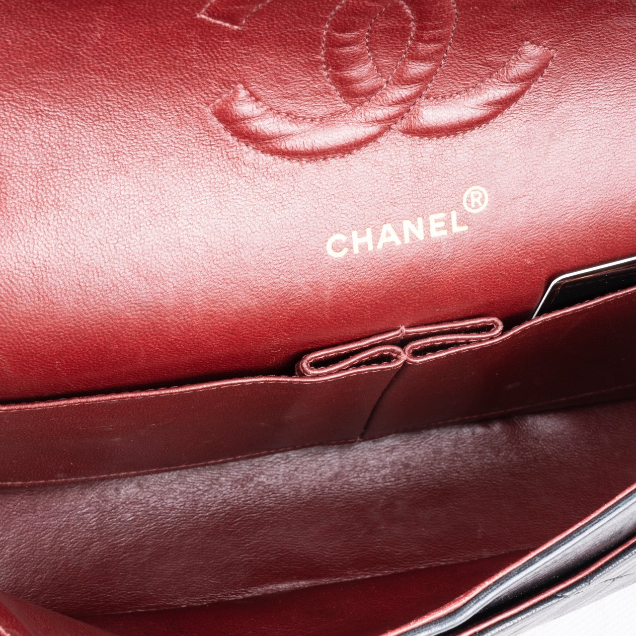 Chanel Quilted Lambskin 24K Gold Double Flap Bag