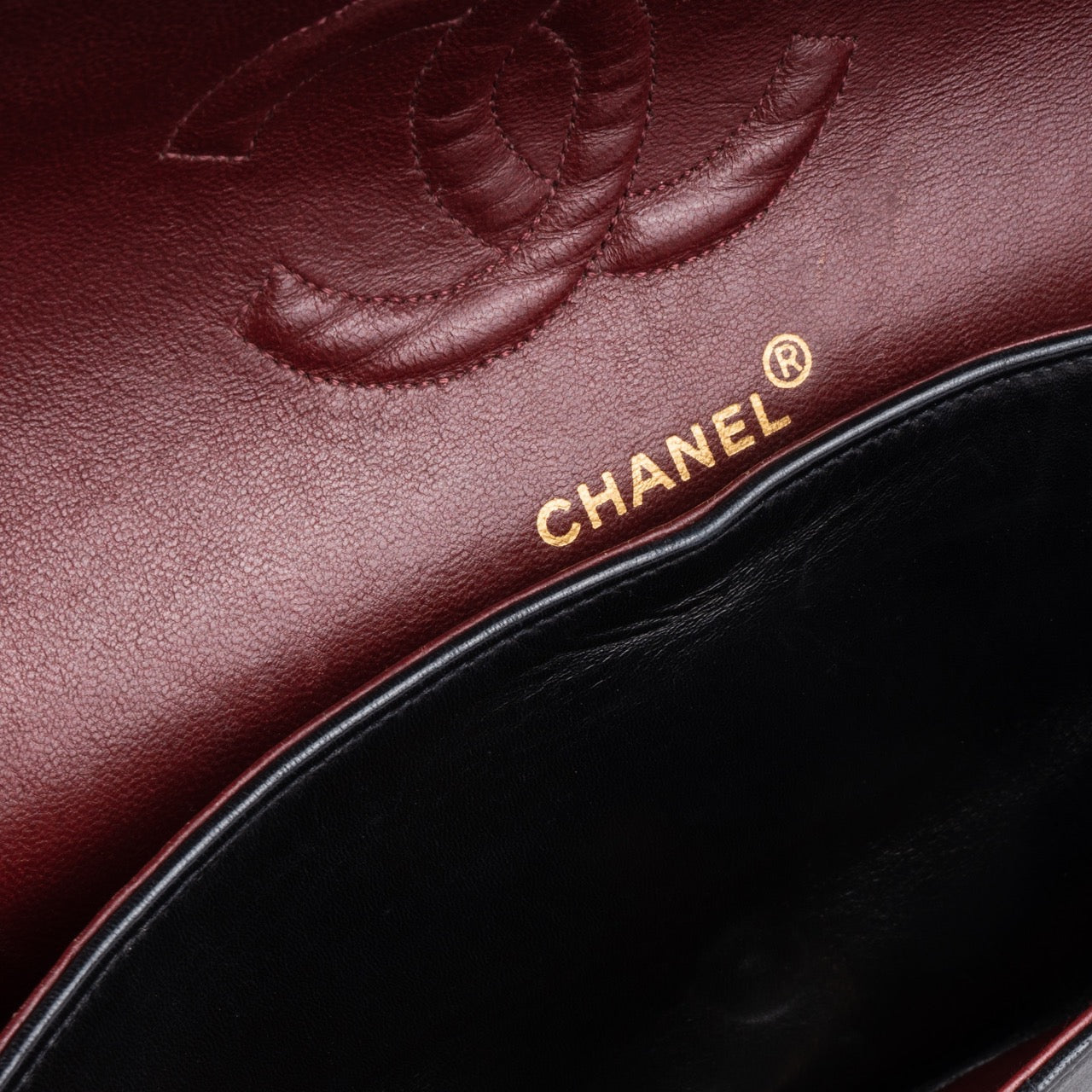 Chanel Quilted Lambskin 24K Gold Double Flap Bag