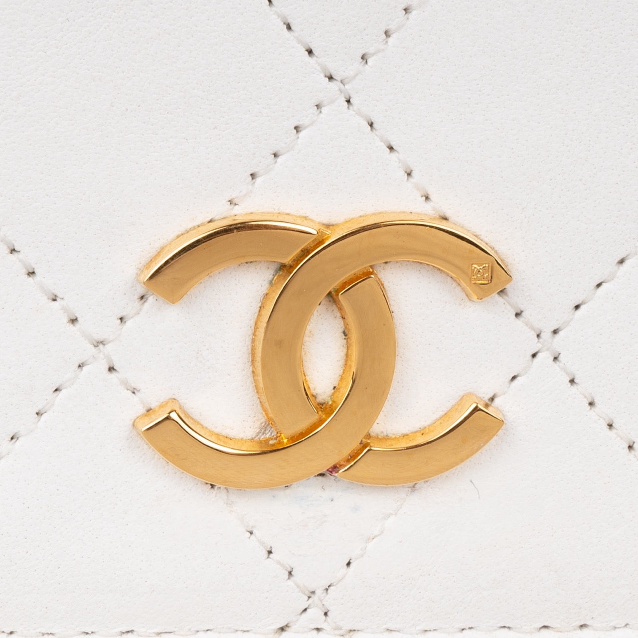 Chanel Quilted Lambskin 24K Gold Single Flap Bag