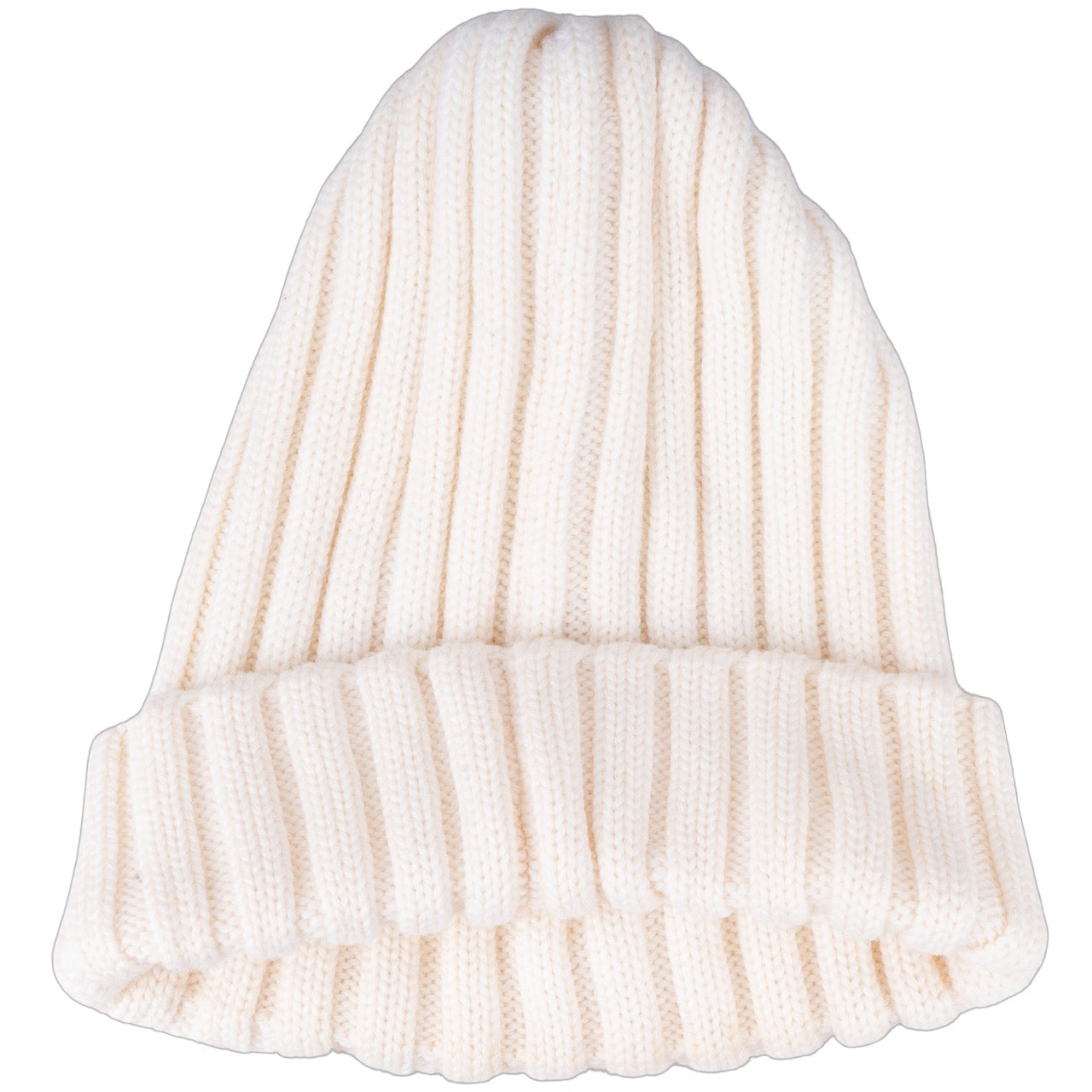 Moncler Wool Rib Knit Wool Hat Mens