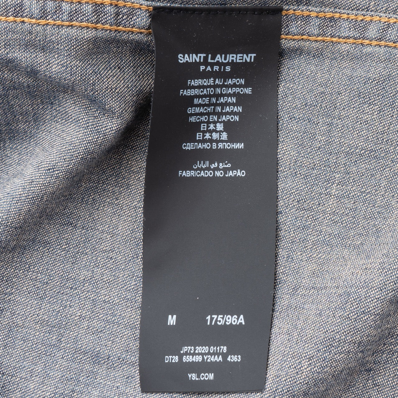 Saint Laurent Jeans Shirt Jacket (S)