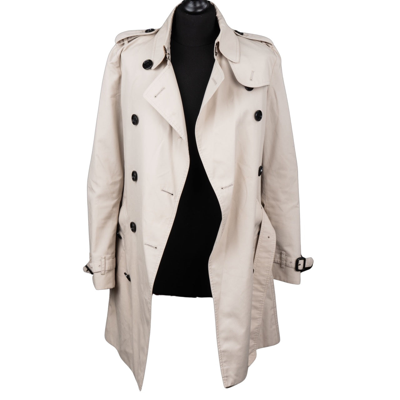 Burberry Beige Iconic Trenchcoat (D34)