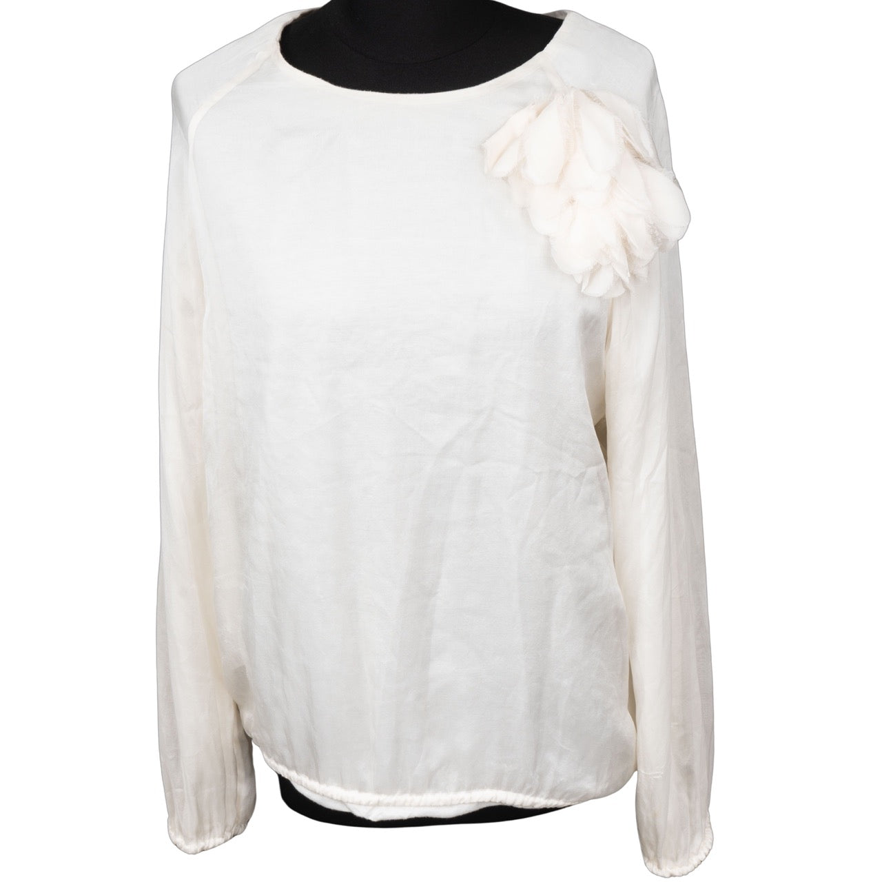 Lanvin Silk Flower Longsleeve (D38)