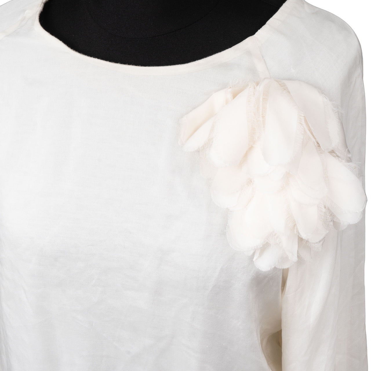 Lanvin Silk Flower Longsleeve (D38)