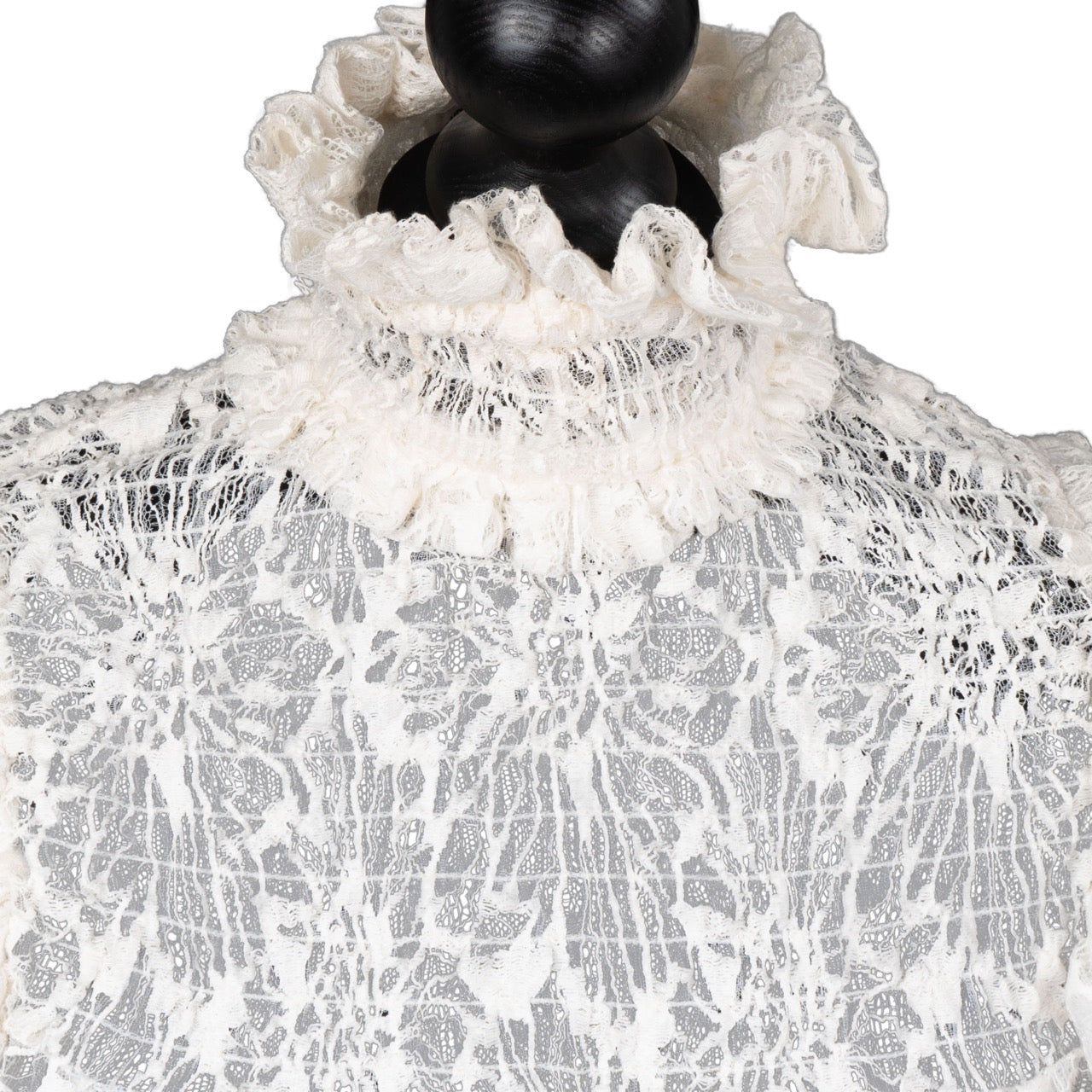 Saint Laurent Flower Catwalk Blouse (D36 / FR38)