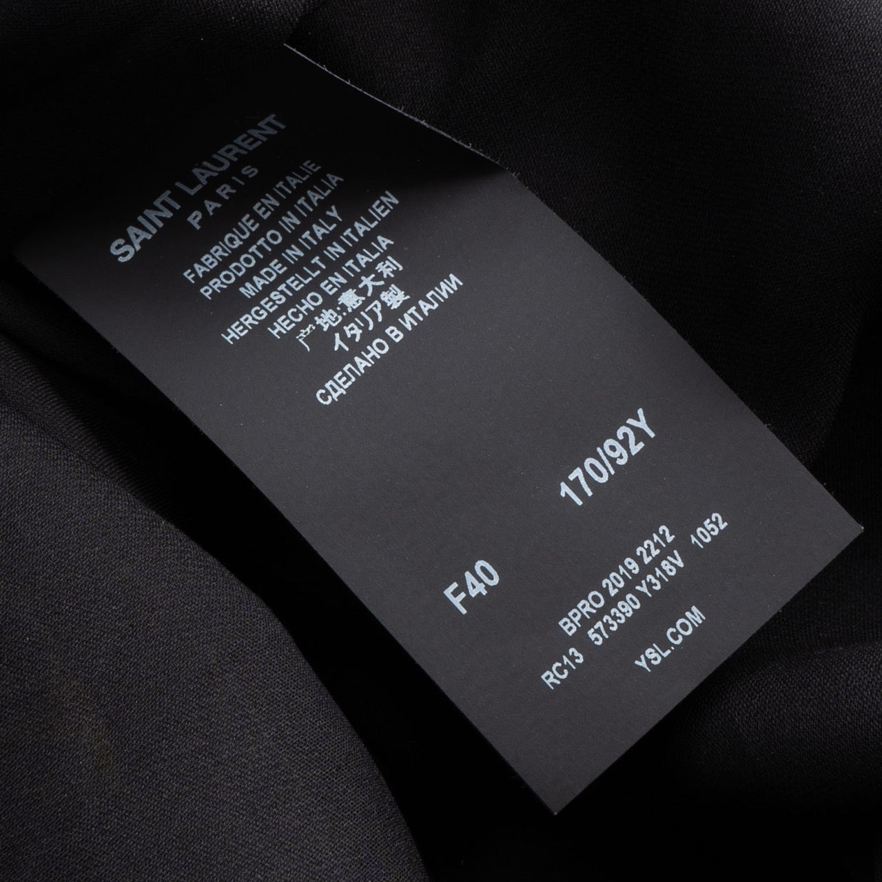 Saint Laurent Silk Star Dress (F40 / D38)