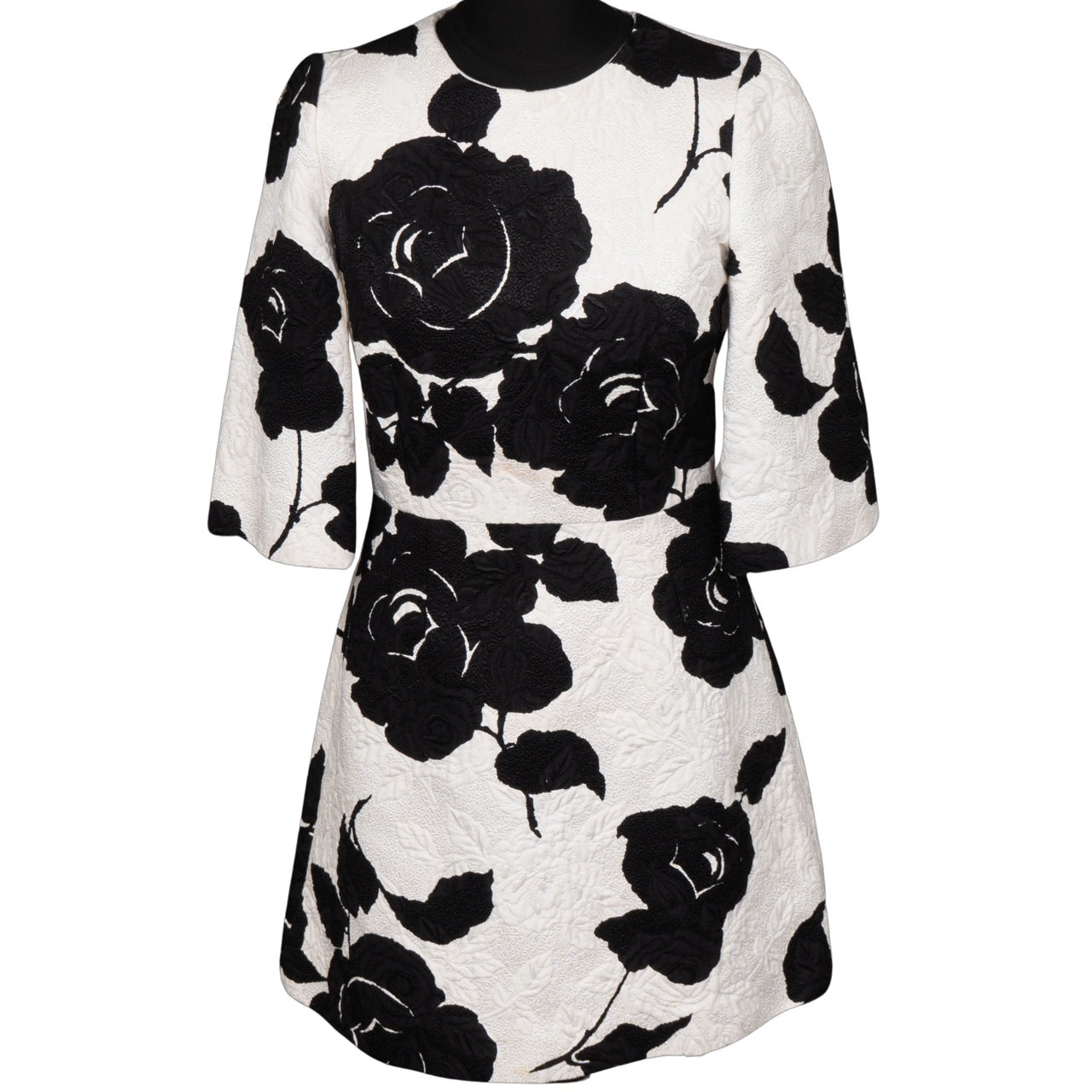 Dolce & Gabbana Black And White Dress (D38 / FR40 / IT44)