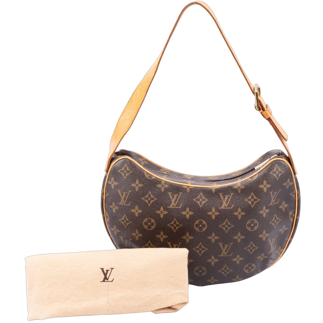 Louis Vuitton Canvas Monogram Croissant MM