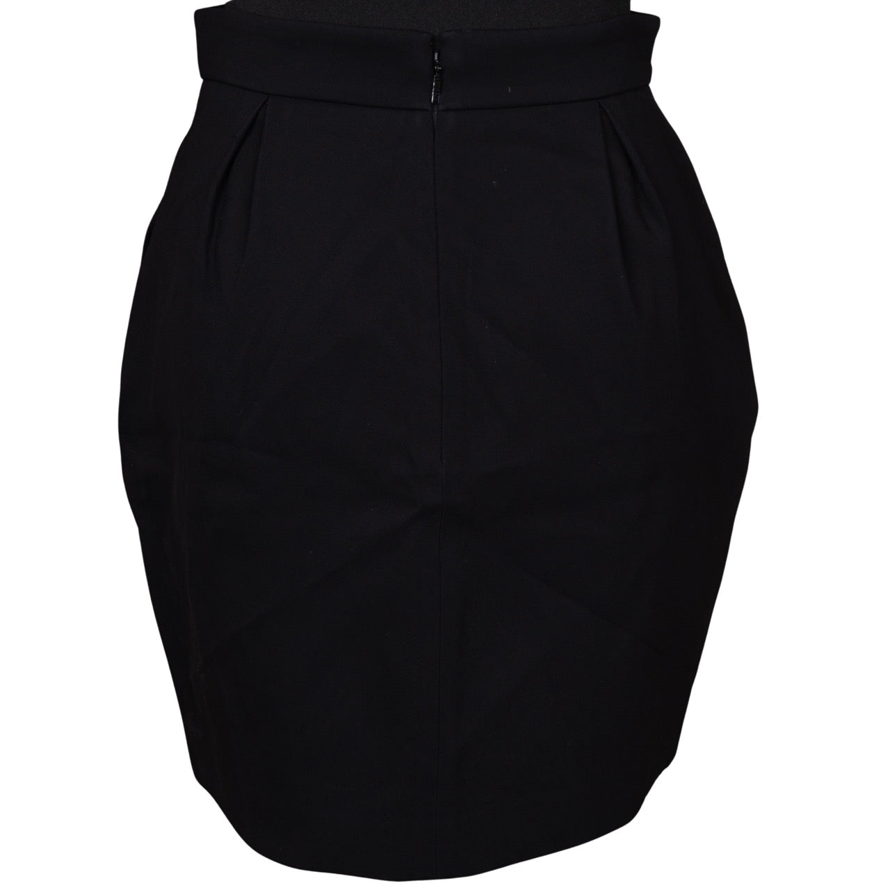 Versace Black Viskose Skirt (42 / 170)