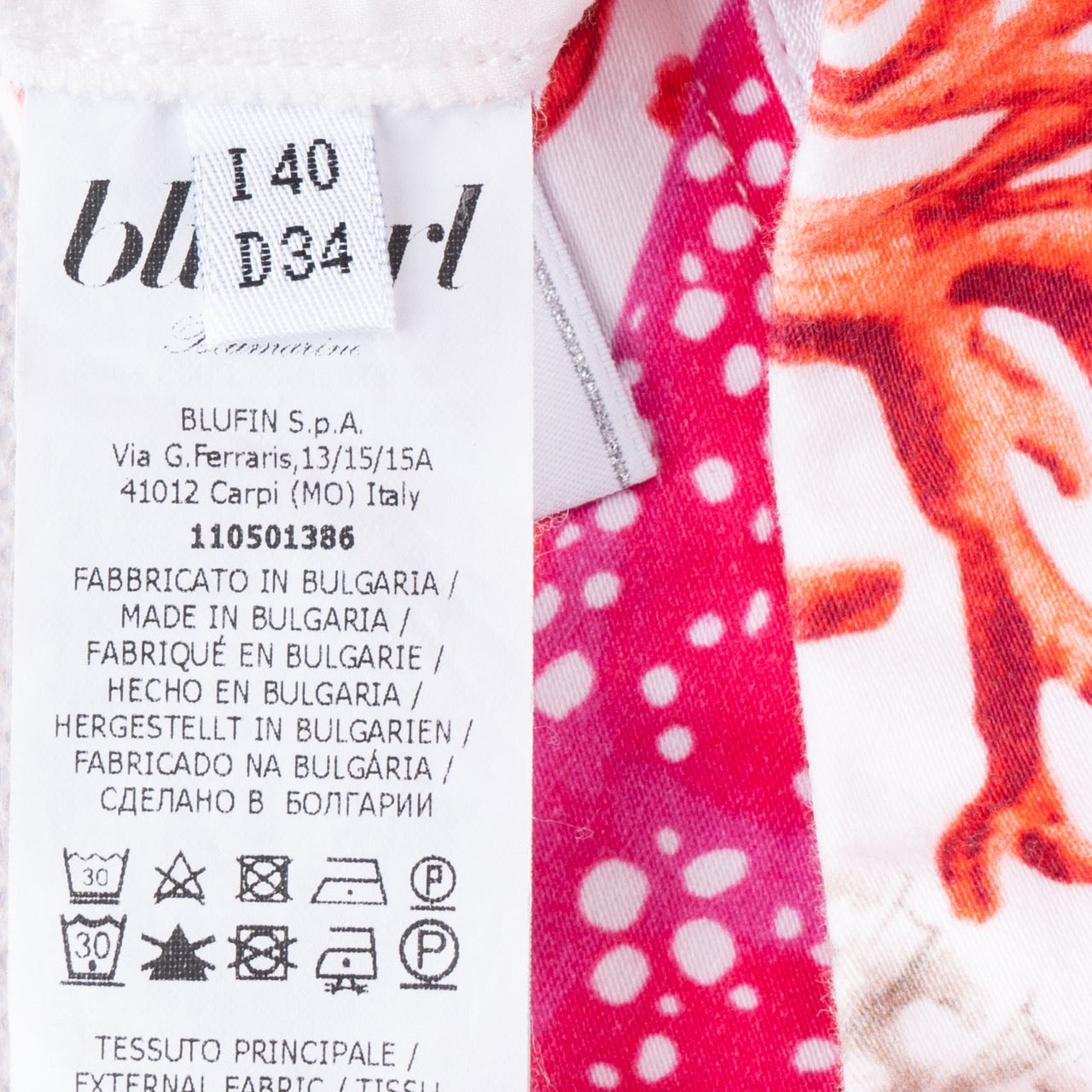 Blugirl Blumarine Floral Pants (D34)