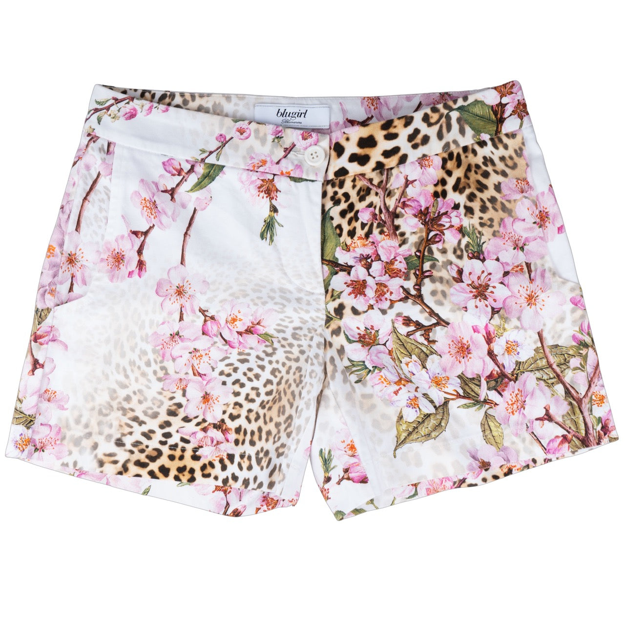 Blugirl Blumarine Floral Cotton Pants (D34 / IT40)