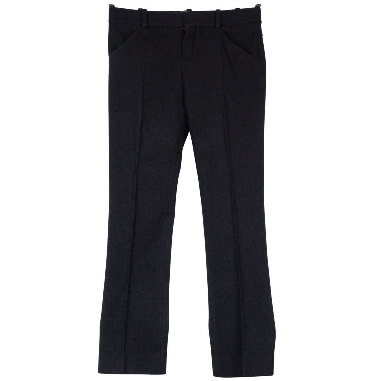 Chloe Black Wool Business Pants (D34 / FR36)