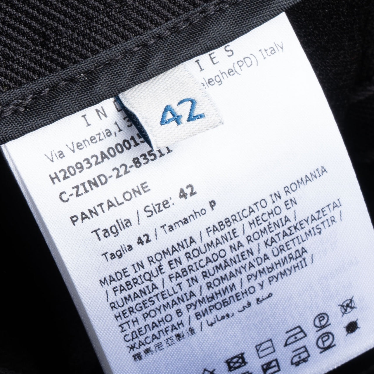 Moncler Grenoble Black Nylon Pants (42)