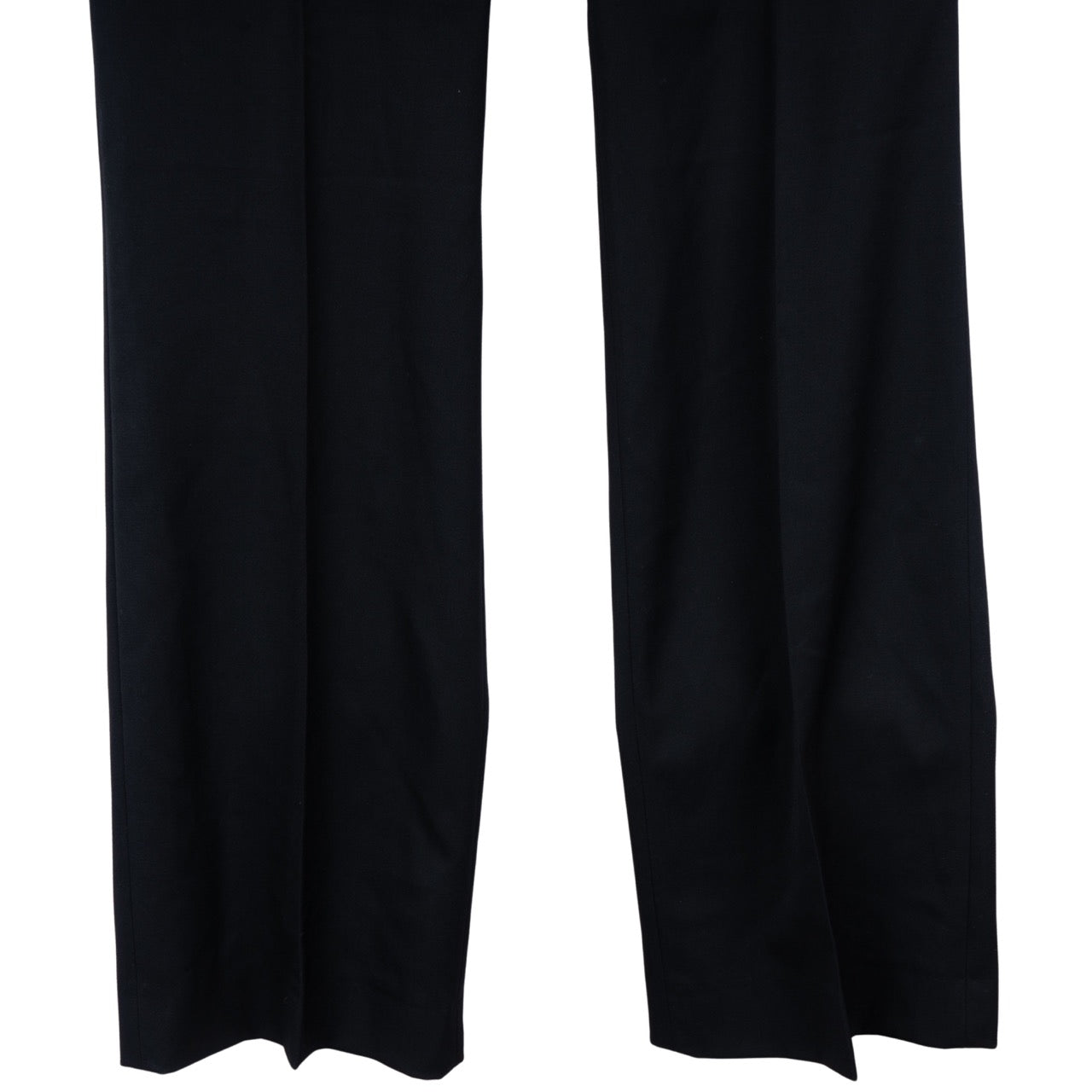 Gucci Golden Buckle Black Wool Pants (40)