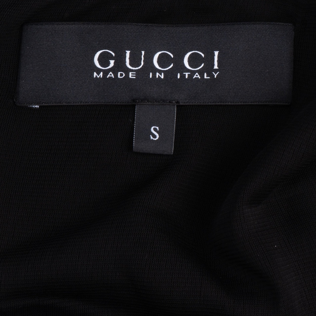 Gucci Black Viskose Gala Dress