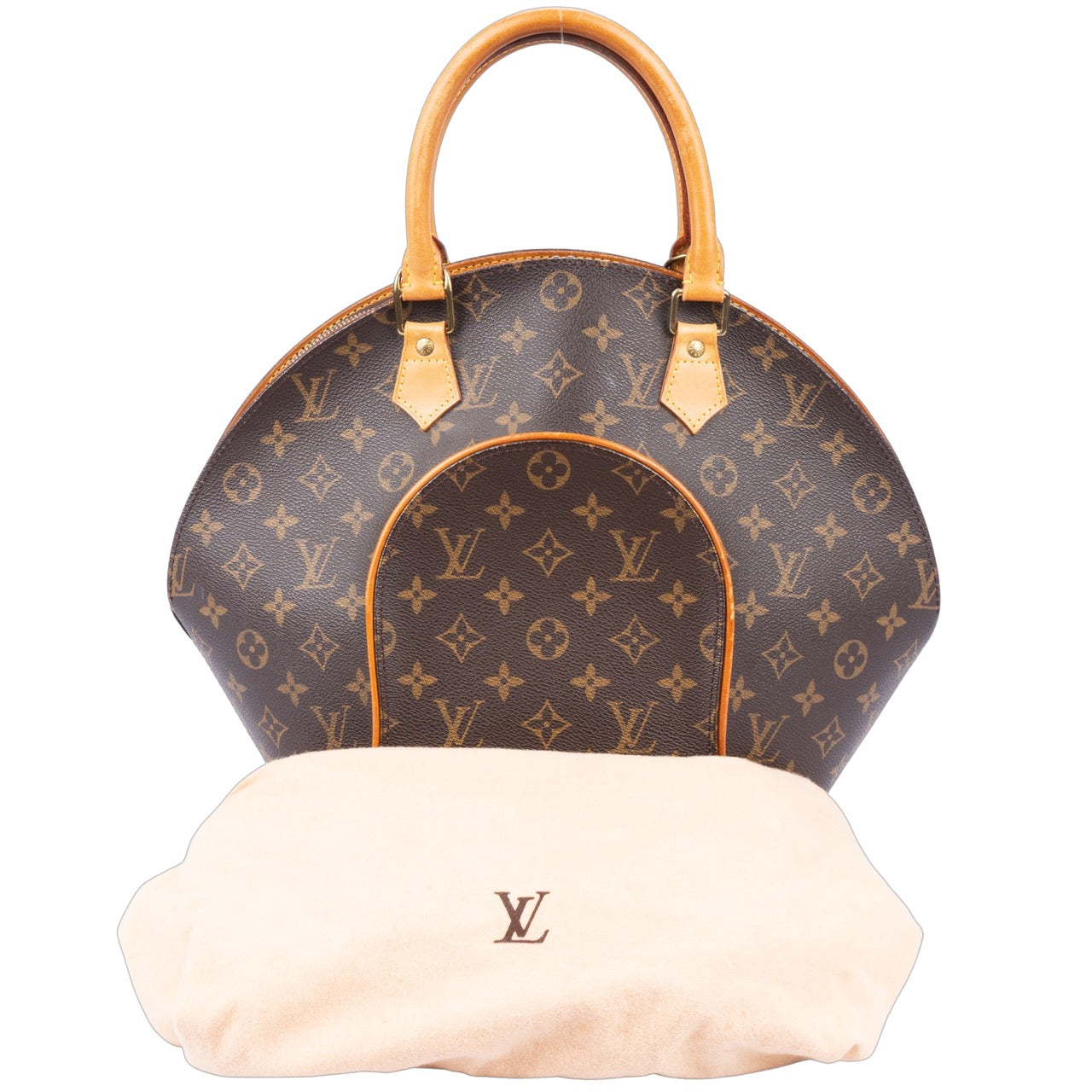 Louis Vuitton Canvas Monogram Ellipse Handbag