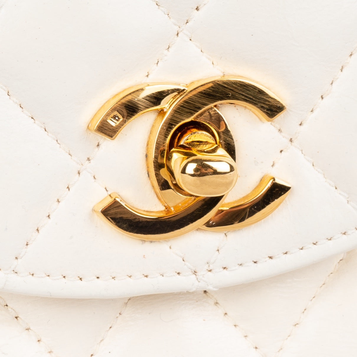Chanel Quilted Lambskin 24K Gold Single Crossboy Flap Bag