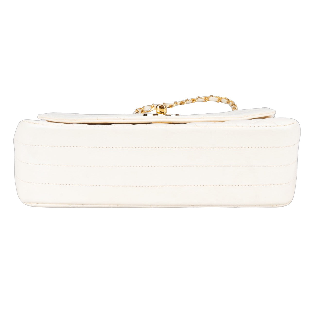 Chanel Quilted Lambskin 24K Gold Single Crossboy Flap Bag