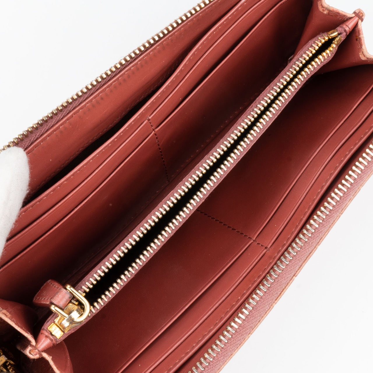 Miu Miu Croco Long Wallet