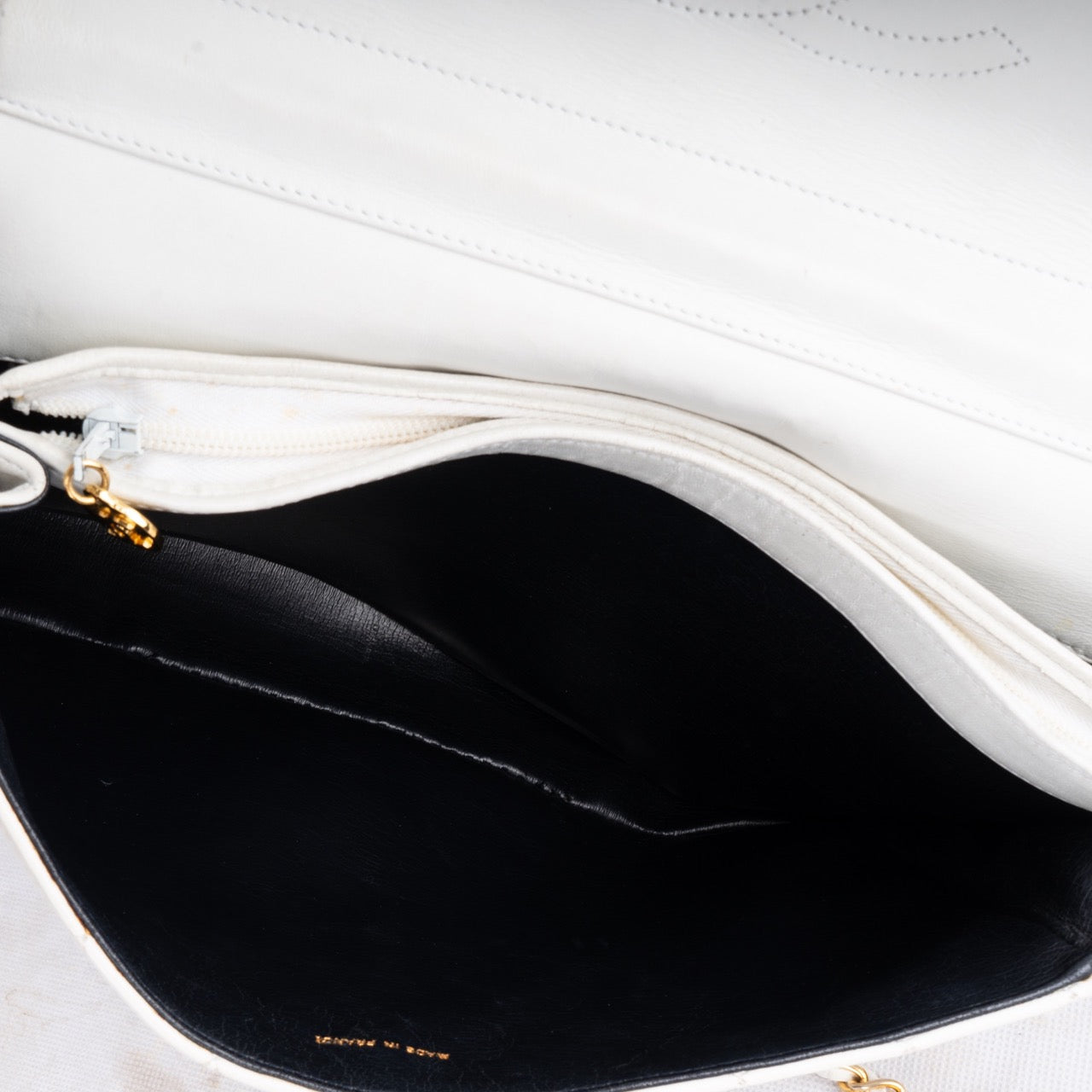 Chanel Quilted Lambskin 24K Gold Single Flap Bag