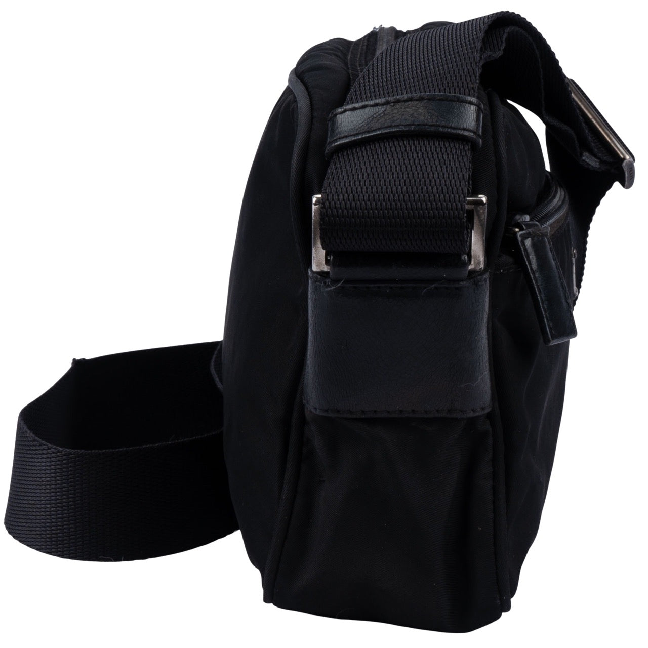 Prada Triangle Nylon Crossbody Bag