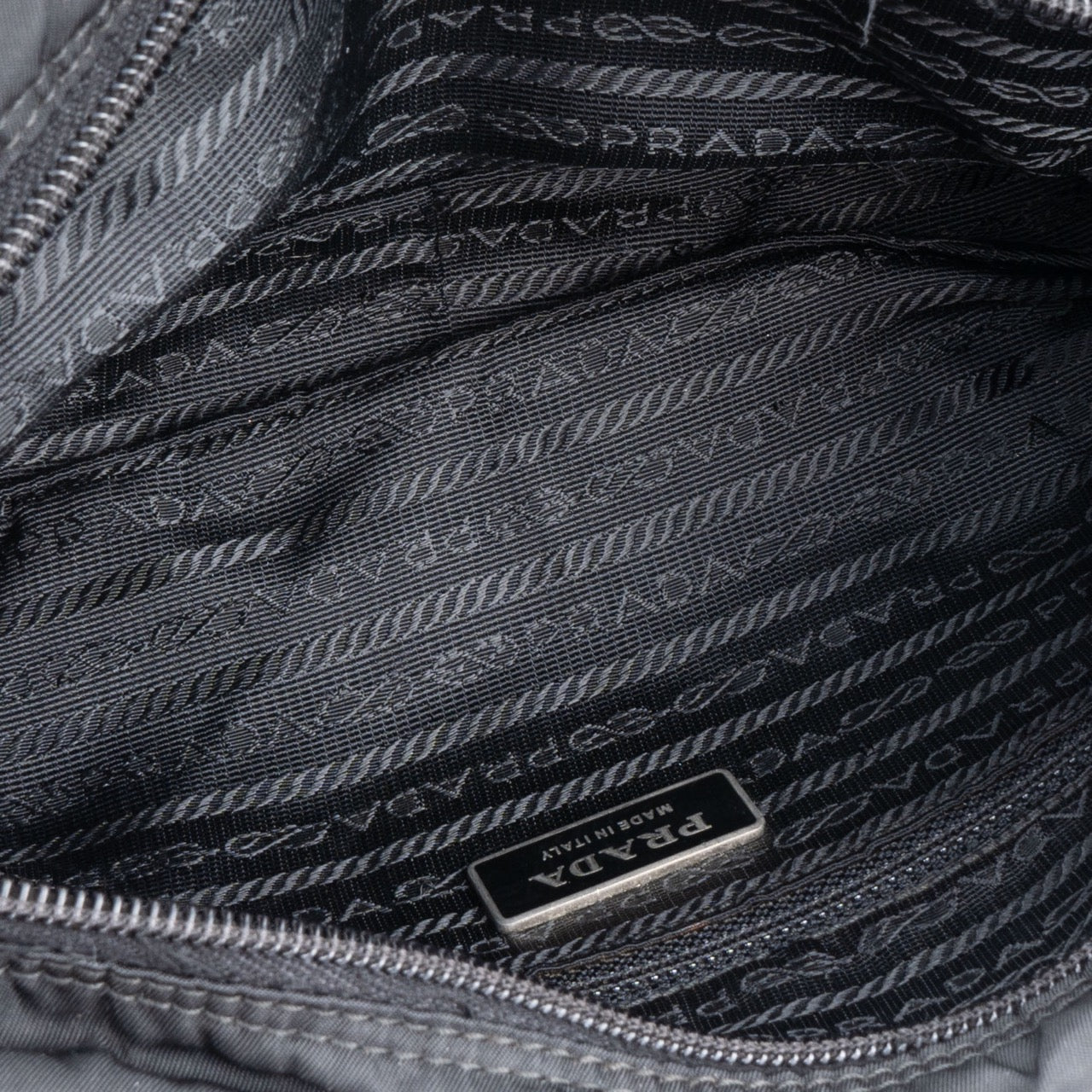 Prada Triangle Nylon Crossbody Bag
