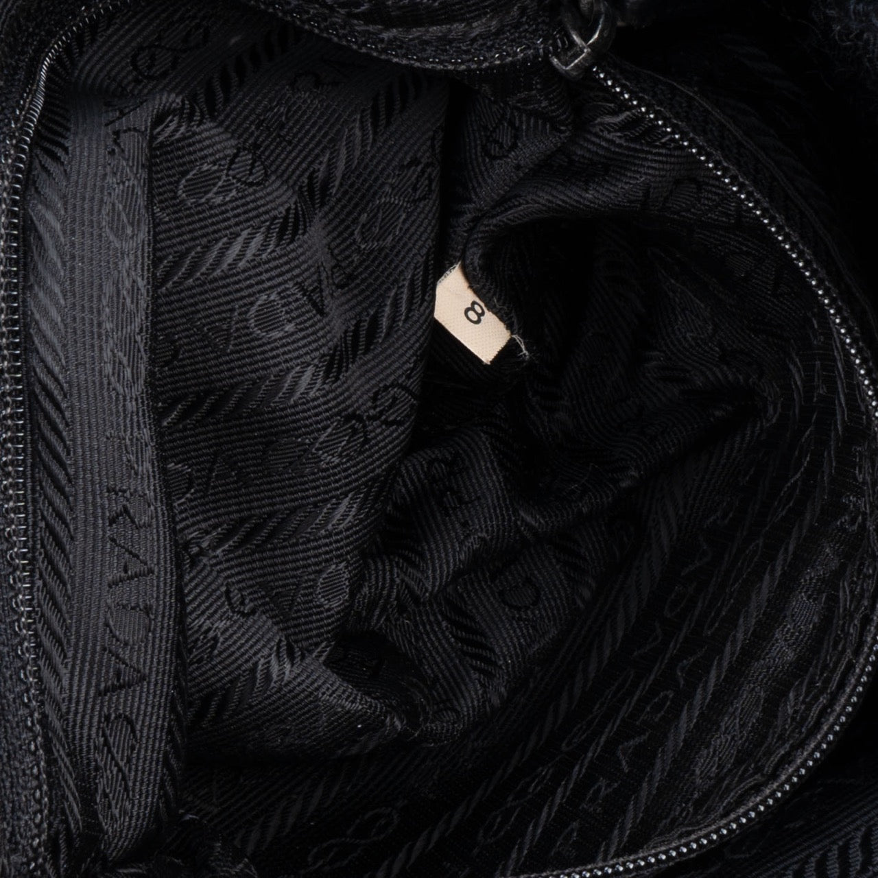 Prada Triangle Nylon Crossbody Bag