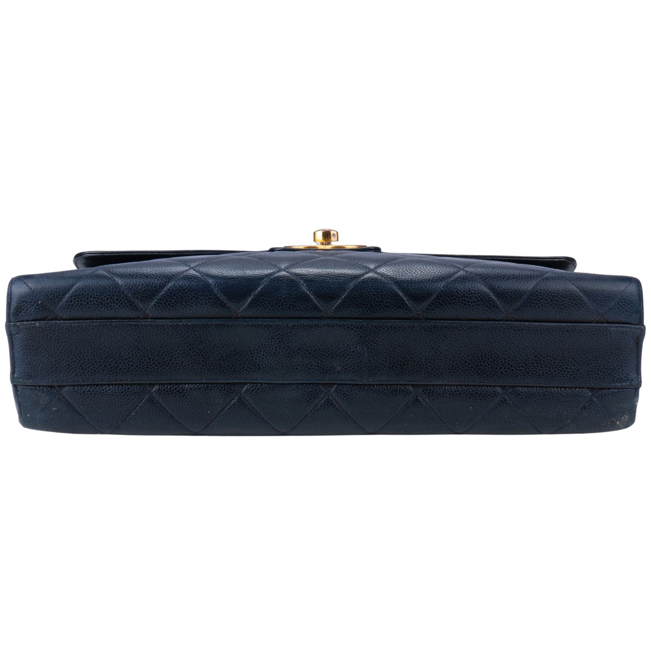 Chanel Quilted Lambskin 24K Gold Business Bag