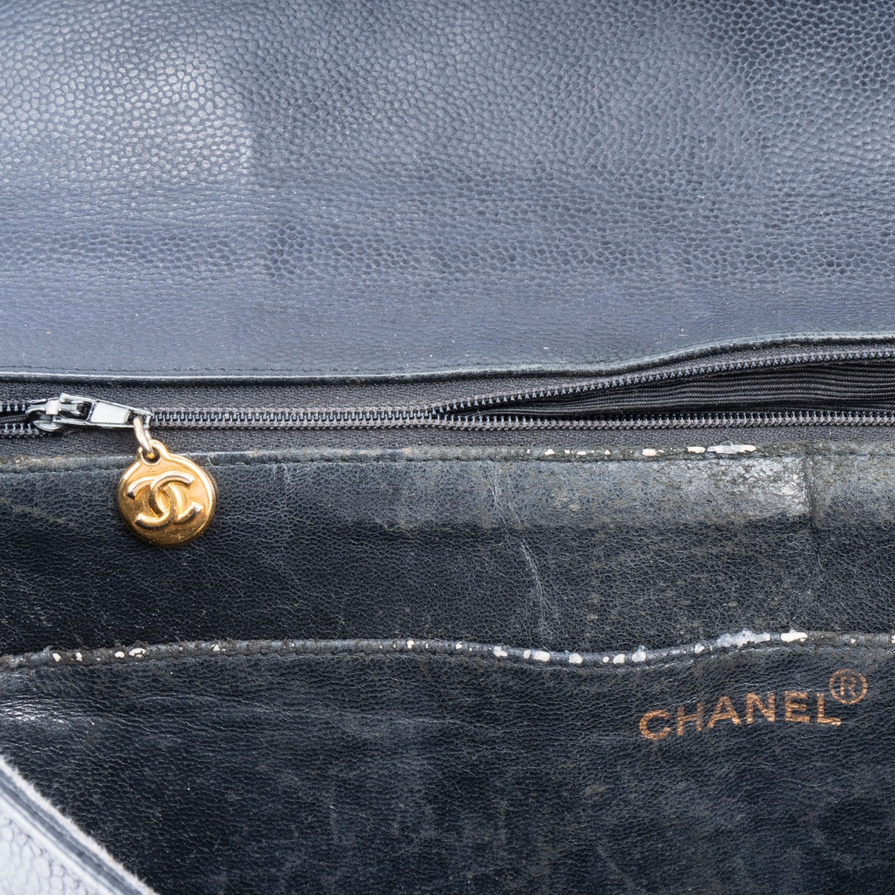 Chanel Quilted Lambskin 24K Gold Business Bag