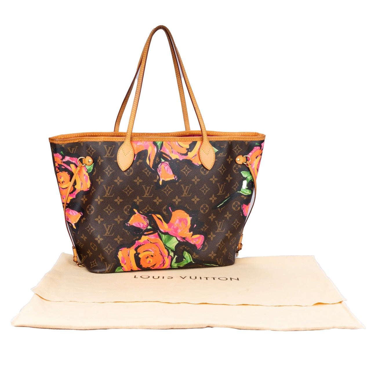 Louis Vuitton Roses by Stephen Sprouse Neverfull MM
