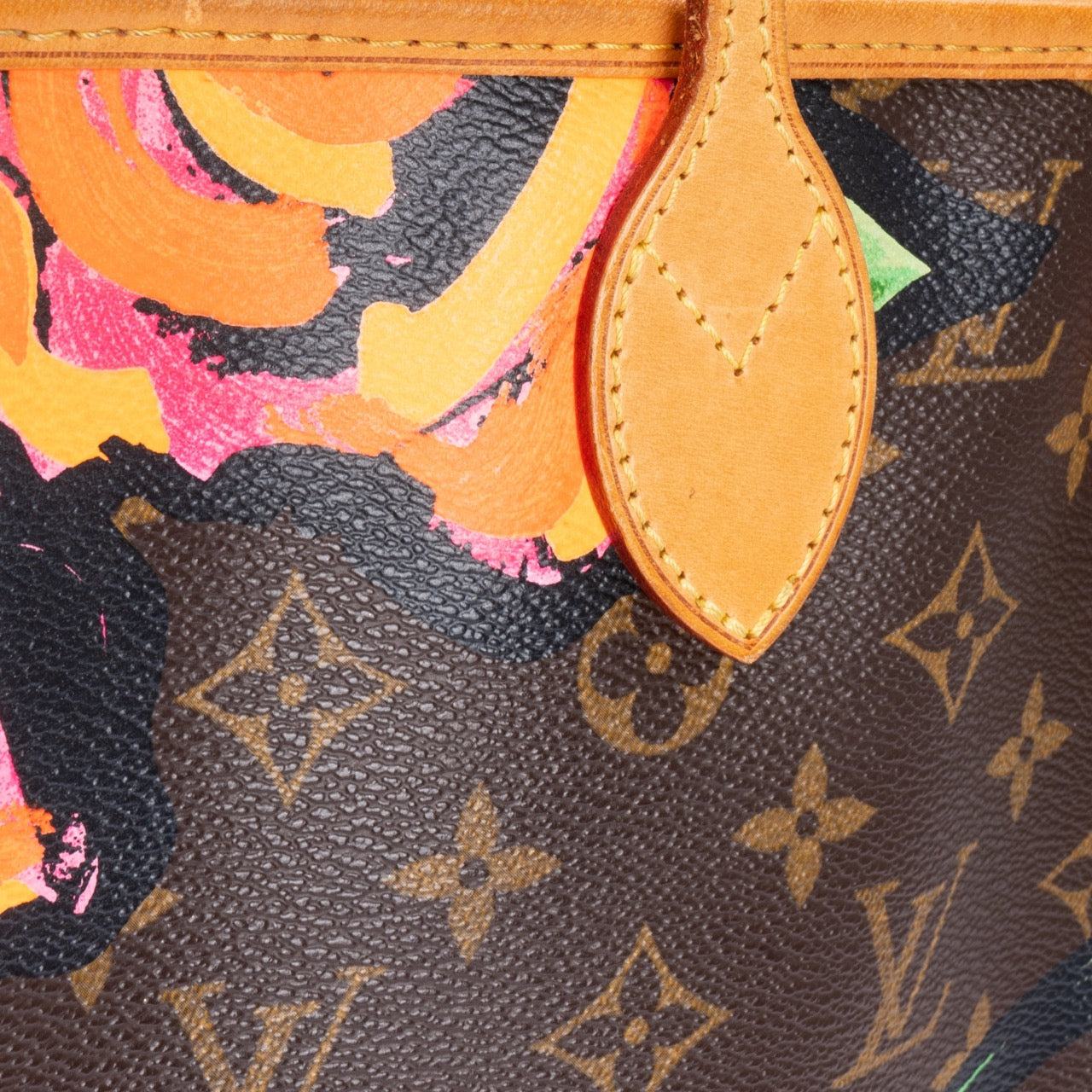 Louis Vuitton Roses by Stephen Sprouse Neverfull MM