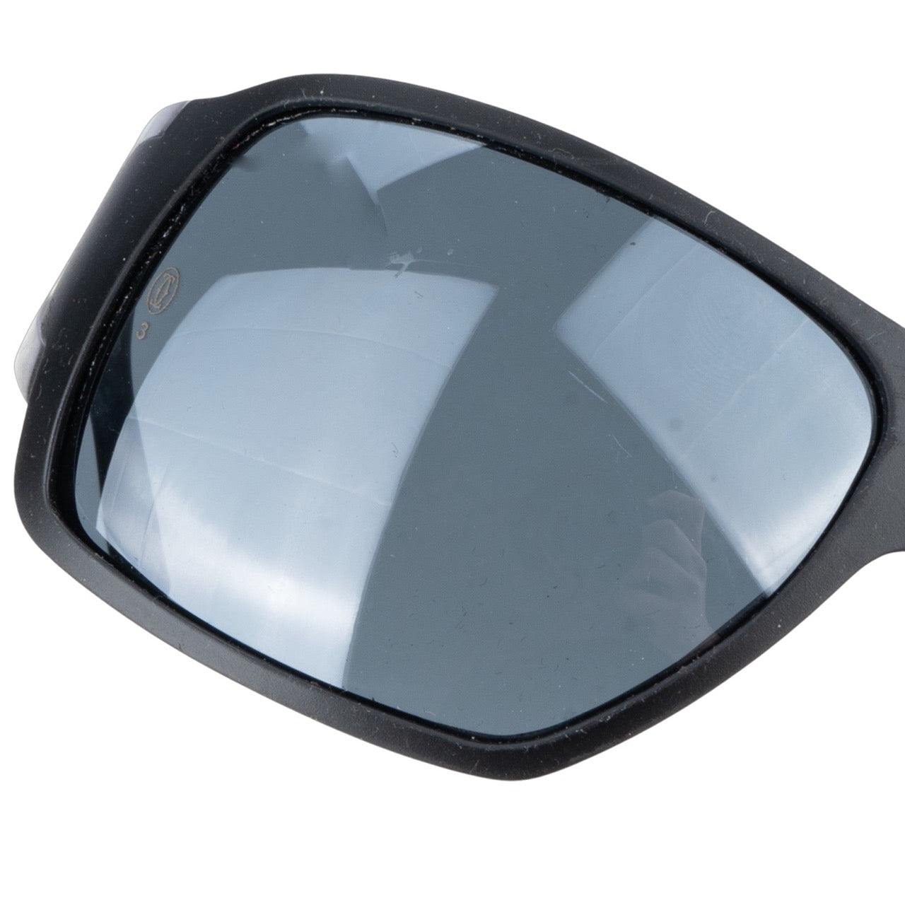 Cartier Santos Black Matte Rubber Shades