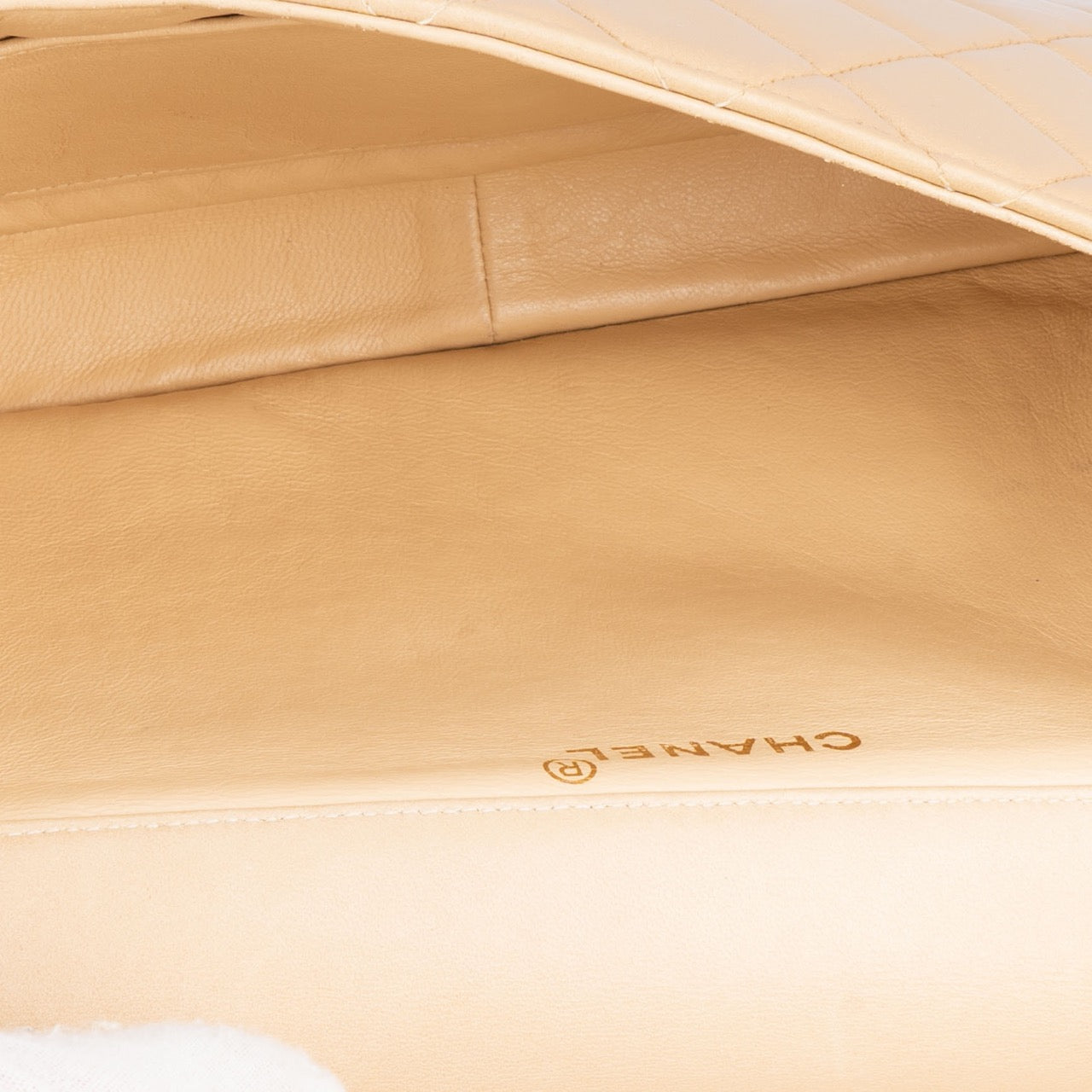Chanel Quilted Lambskin 24K Gold Two Face Flap Bag